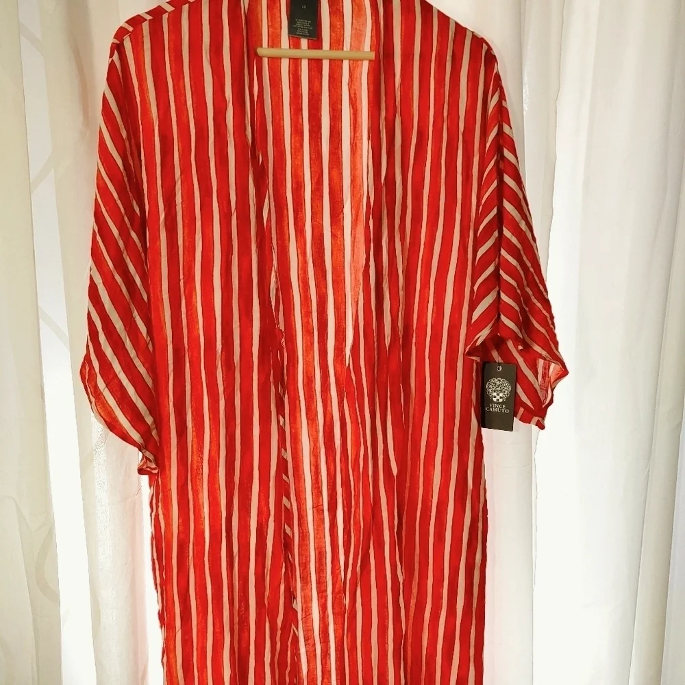 Vince Camuto Women's New Kimono beach cover up